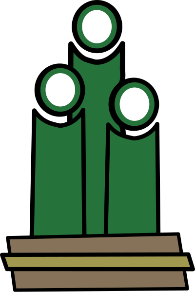 Abstract Kadomatsu clipart