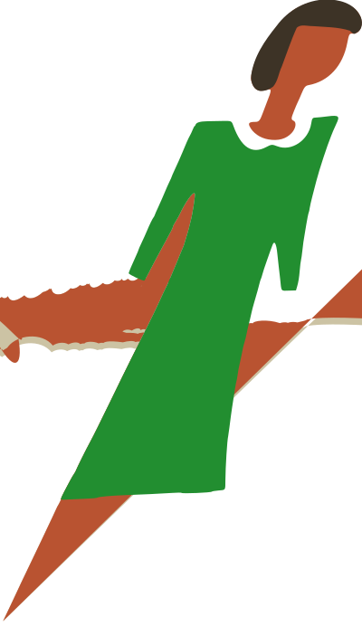 Abstract lady 4 clipart