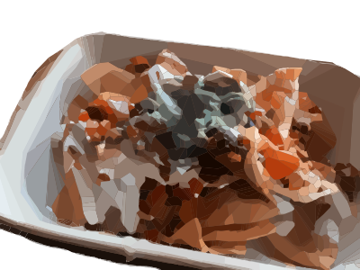 Abstract Nachos clipart