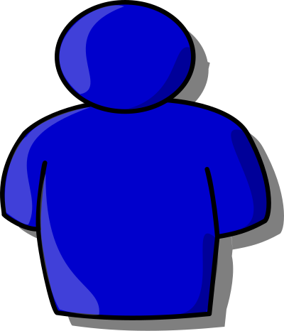 Abstract person clipart