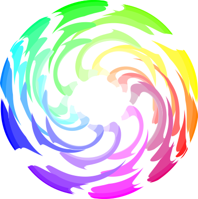 Abstract School Of Fish clipart