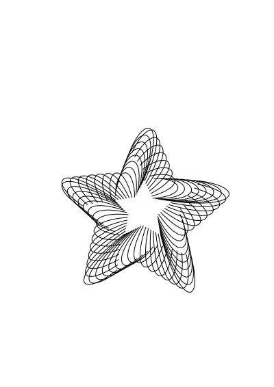 Abstract Star clipart