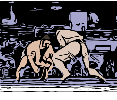 Abstract Sumo clipart