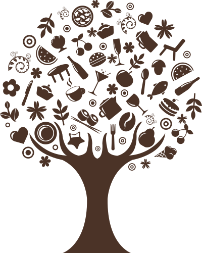 Abstract Tree clipart