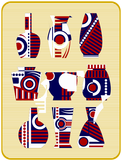 Abstract Vases Remix clipart