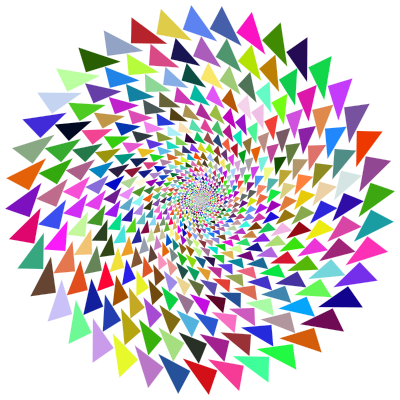 Abstract Vortex 35 Prismatic clipart