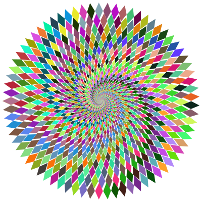 Abstract Vortex 40 Prismatic clipart