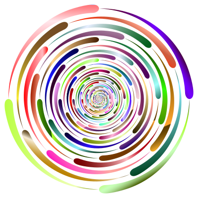 Abstract Vortex 63 Prismatic 2 clipart