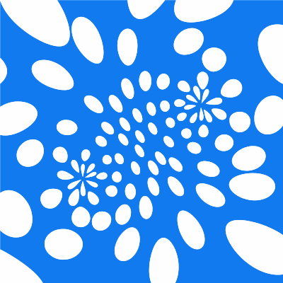 Abstract Warped Circles clipart