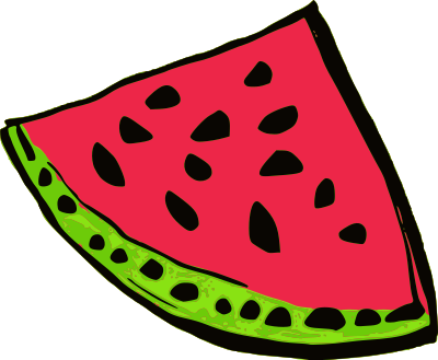 Abstract Watermelon clipart