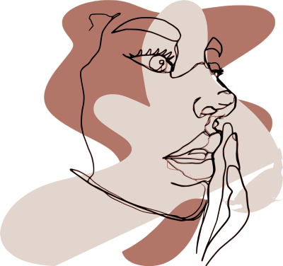 Abstract Woman Face clipart