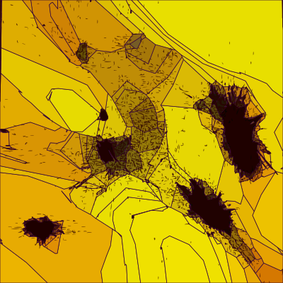 Abstract Yellow Art clipart