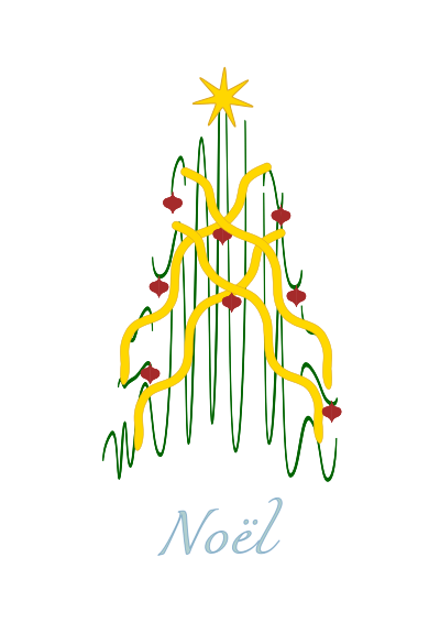 Abstraction de sapin clipart