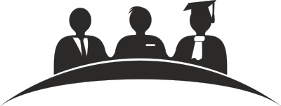 Academic jury board clipart