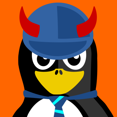 AC/DC Penguin clipart