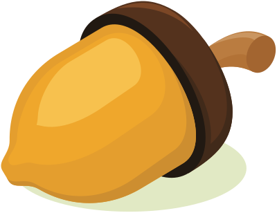 Acorn clipart