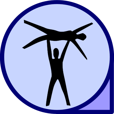 Acrobatic Icon clipart