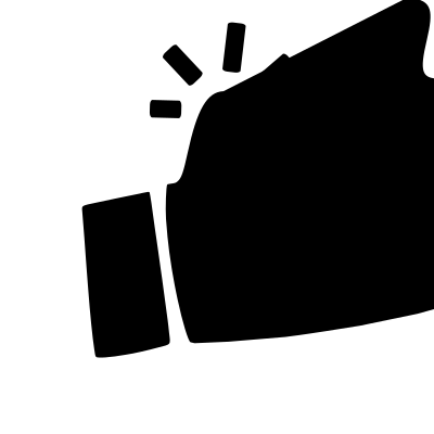 Active Black Thumbs Up White Circle clipart