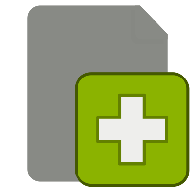 Add Document clipart