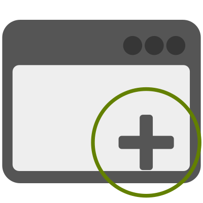 Add Window Icon clipart
