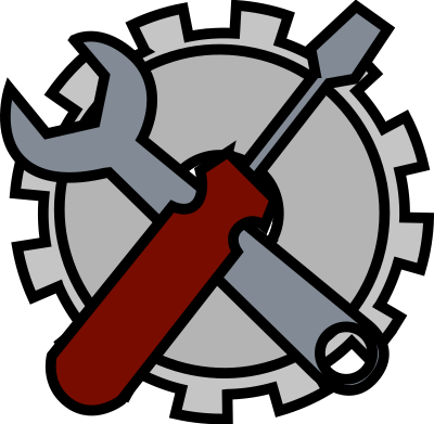 Admin tools icon clipart