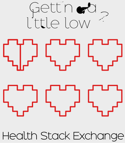 Advert For Health SE - Gaming Hearts - New Font clipart