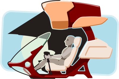Aeroscooter clipart