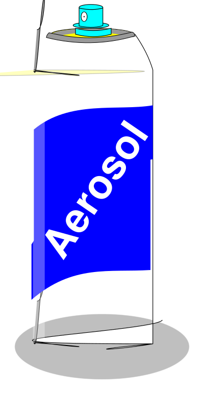 Aerosol Spray Can clipart