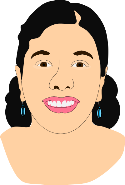 Aesha (Asian Indian Woman) clipart