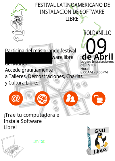 Afiche Flisol clipart