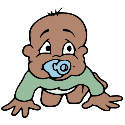 African Baby clipart