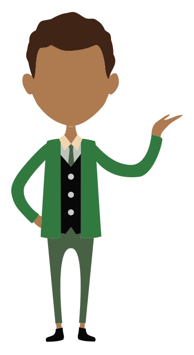 African Businessman clipart