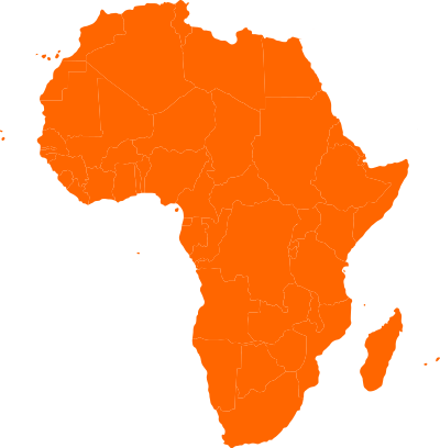 African continent clipart