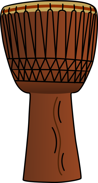 African Drum 2 clipart