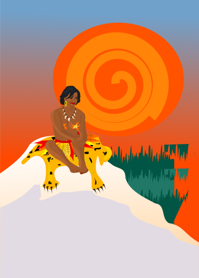 African fantasy clipart