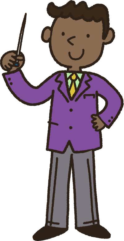 African Instructor clipart
