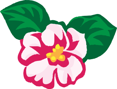African violets clipart