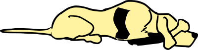 Agitated Dog 4 clipart