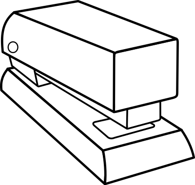 Agrafeuse / stapler clipart