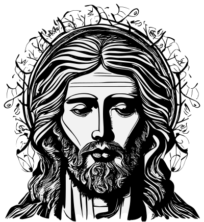 AI Jesus the Lord clipart