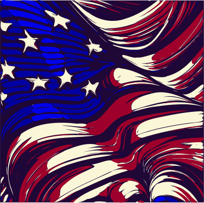 AI Stars and Stripes clipart