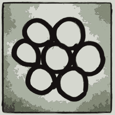 Aiflowers on side clipart