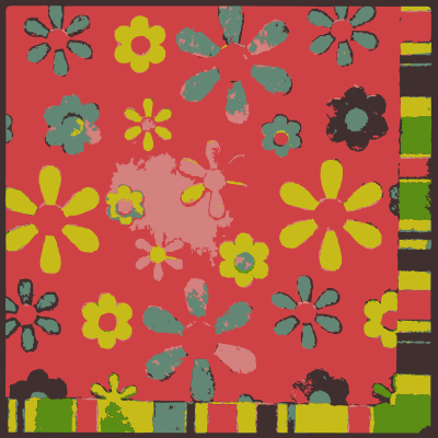 Aiflowers pattern clipart