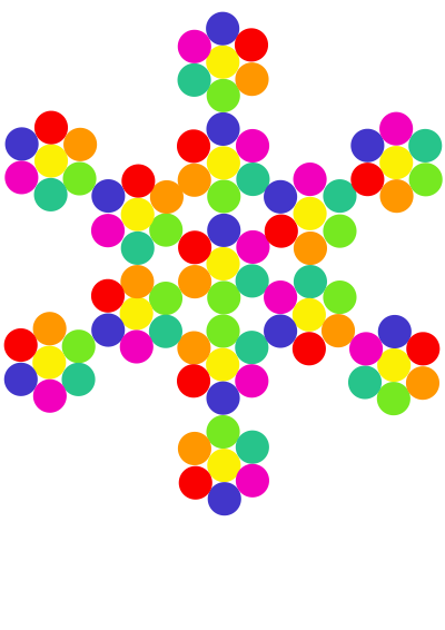 Aiflowers snowflake clipart