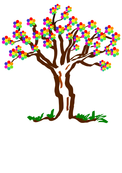 Aiflowers tree clipart