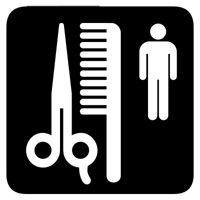 Aiga barber shop bg clipart