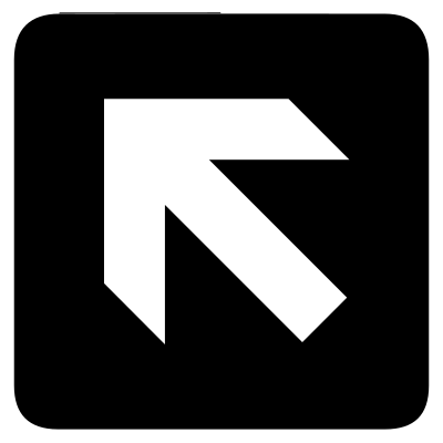 Aiga forward and left arrow bg clipart