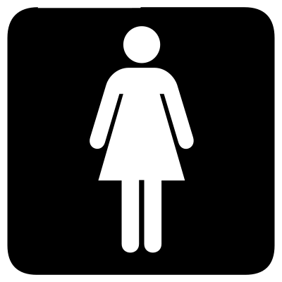 Aiga toilet women bg clipart