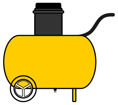 Air compressor clipart