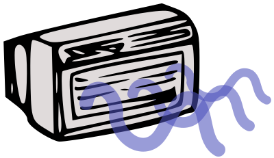 Air Conditioner - Colour clipart